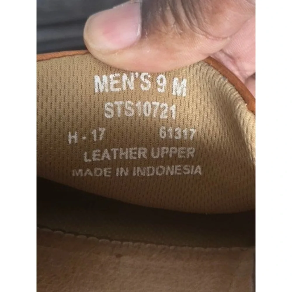 Sperry Top-Sider Mens Hampden Venetian Tan Leather Driving‎ Loafers Sz 9M Preppy
